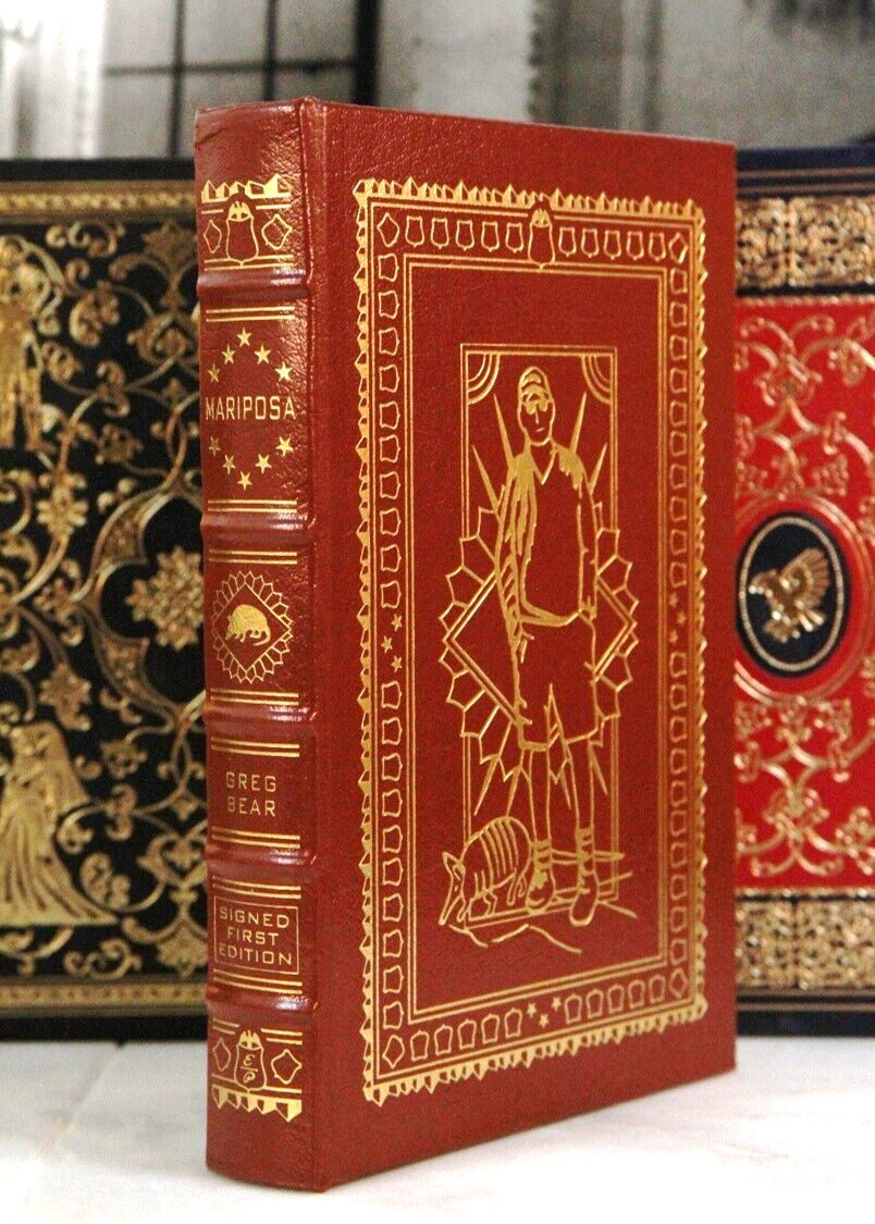 MARIPOSA Greg Bear – Easton Press 🖋SIGNED 1ST ED🖋 SCI FI