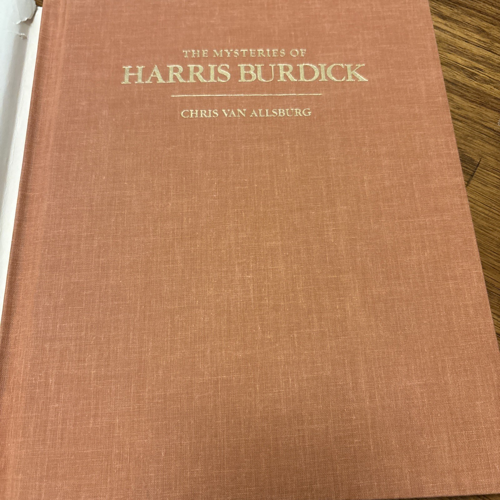 First Edition “The Mysteries of Harris Burdick” by Chris Van Allsburg