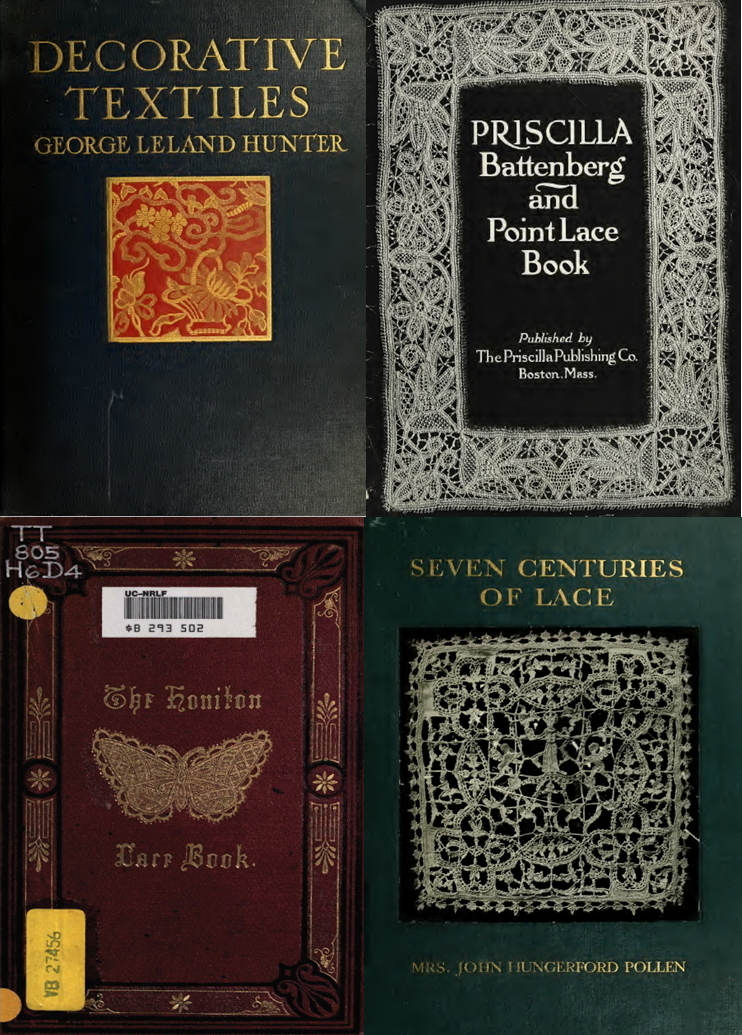 112 Old Books on Lace Making Collecting Vintage Antique Pattern Art Style on DVD