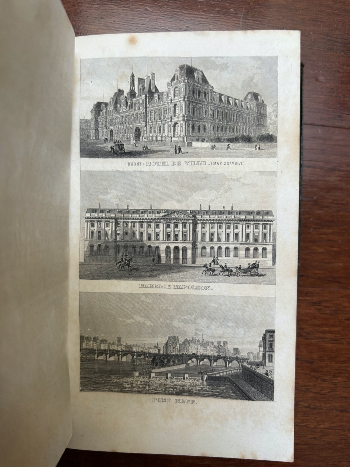 GALIGNANI’S NEW PARIS GUIDE FOR 1875 ILLUSTRATED TRAVEL GUIDE FRANCE ANTIQUE