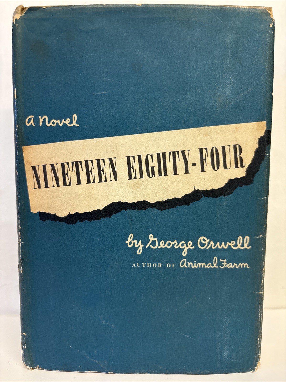 1984 Nineteen Eighty-Four 1st First Edition George Orwell 1949 VG W/DJ