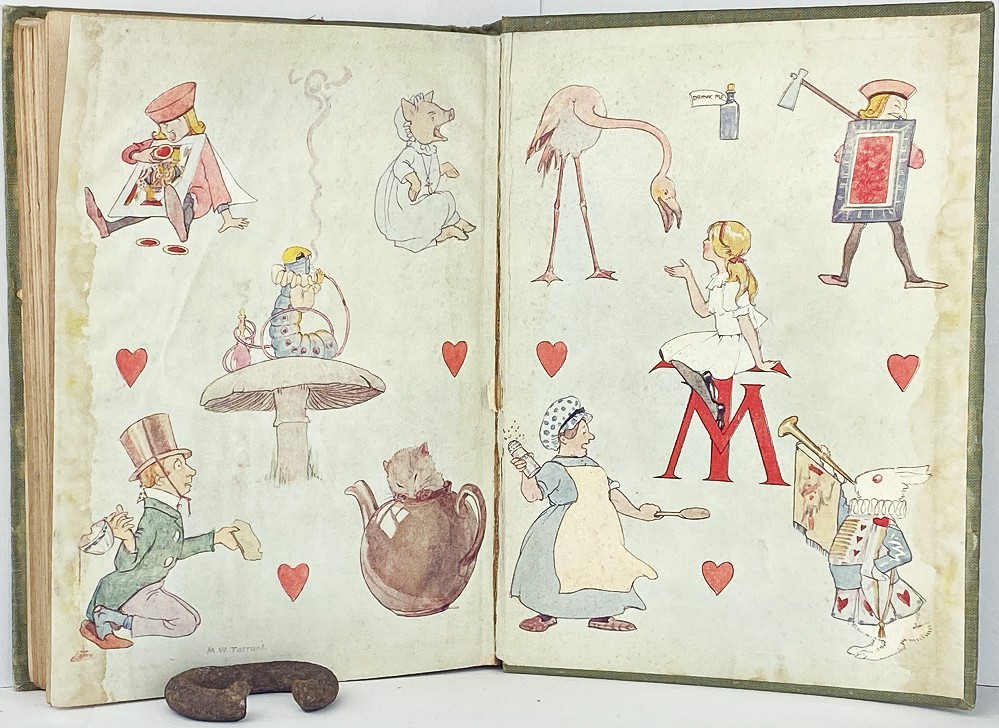 1919 color ALICE IN WONDERLAND Alice’s MARGARET TARRANT Adventures LEWIS CARROLL