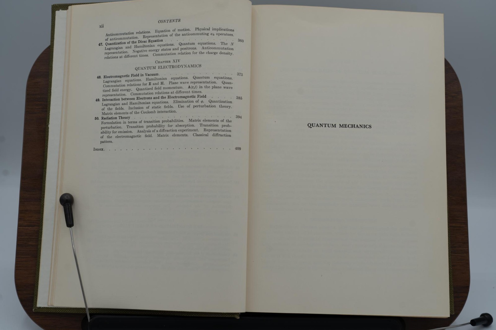 Quantum Mechanics (1955) Leonard I. Schiff – 2nd ed. McGraw-Hill, Intl Series