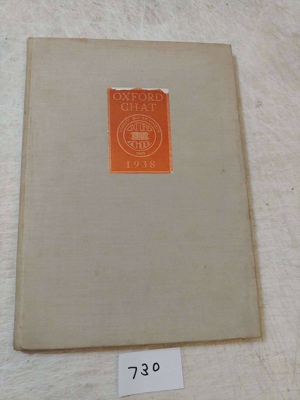 OXFORD CHAT YEARBOOK 1938 OXFORD SCHOOL HARTFORD, CONN.