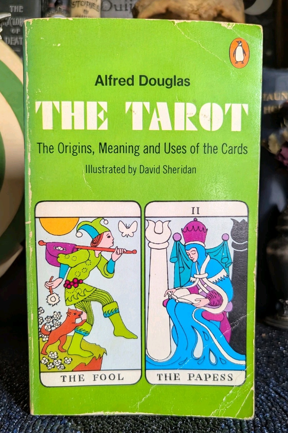1972 The Tarot By Alfred Douglas – Vintage Occult Book Divination Tarot Reading