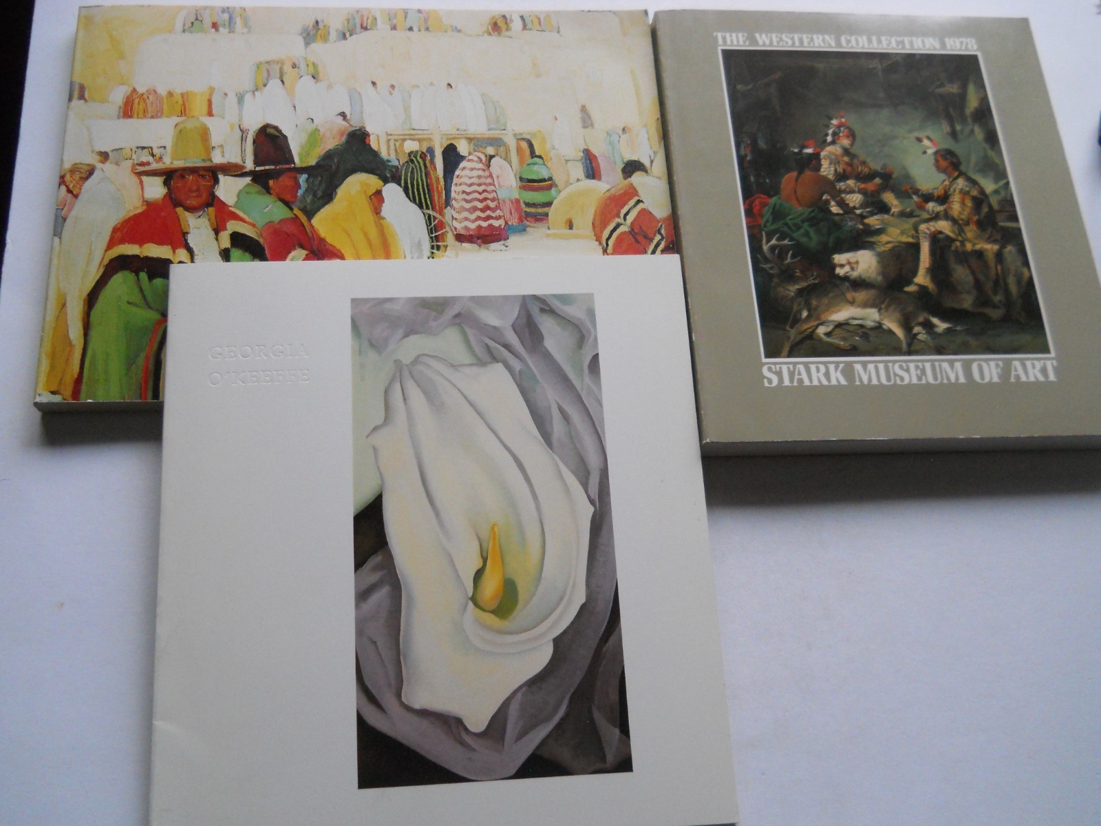 LOT 3 WESTERN ART BOOKS STARK MUSEUM WESTERN COLLECTION O’KEEFFE, TOAS SANTA FE