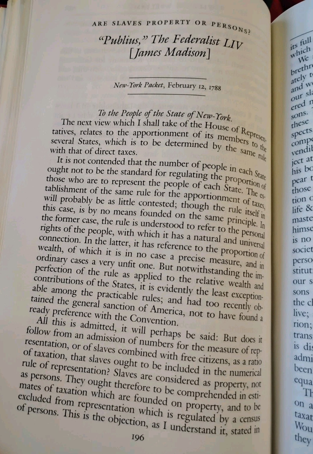 DEBATE ON THE CONSTITUTION Part 2 Gryphon Editions LEATHER Classics of Liberty