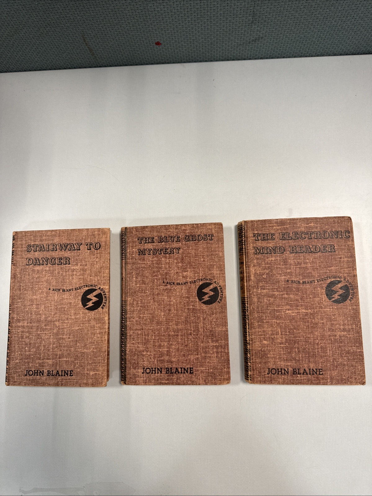Lot of 3 Vintage Rick Brant Electronic Adventures by John Blaine