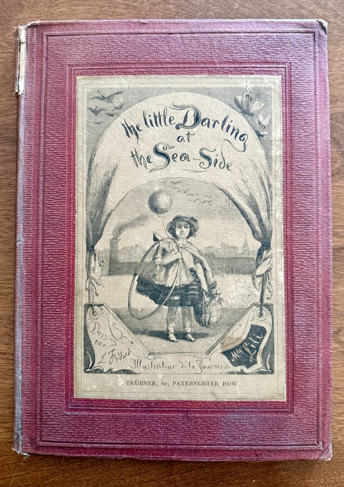 The Little Darling at the Sea-Side Victorian Children’s Book (c1888)