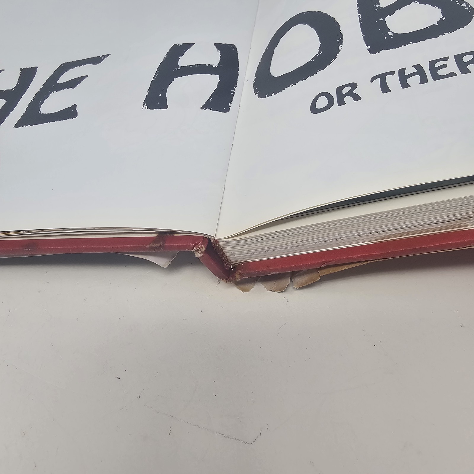 1993 The Hobbit: Or There and Back Again J.R.R. Tolkien Hardcover Vintage