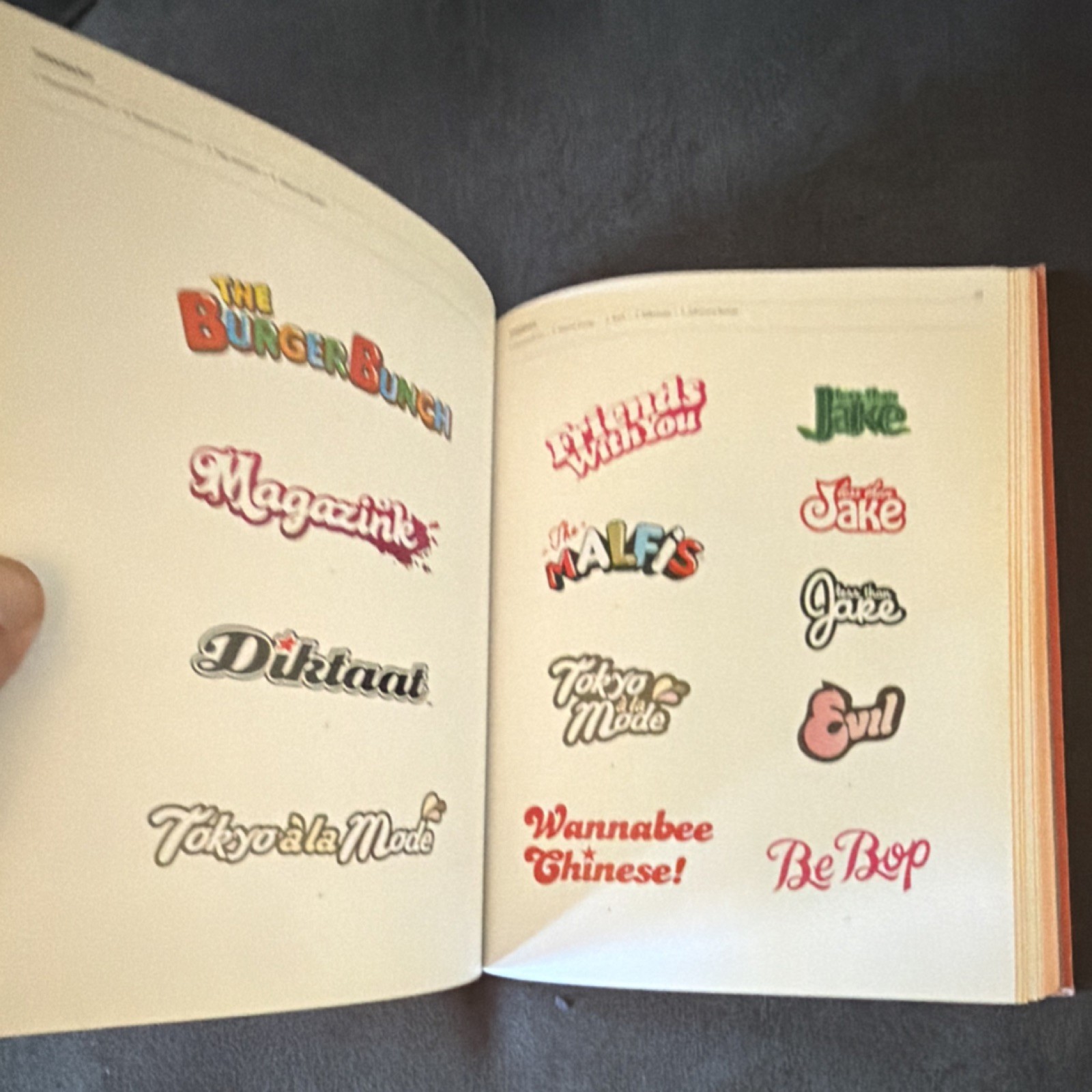 Logology Logo Design Victor Cheung Hardcover Book 2006 Collectible English