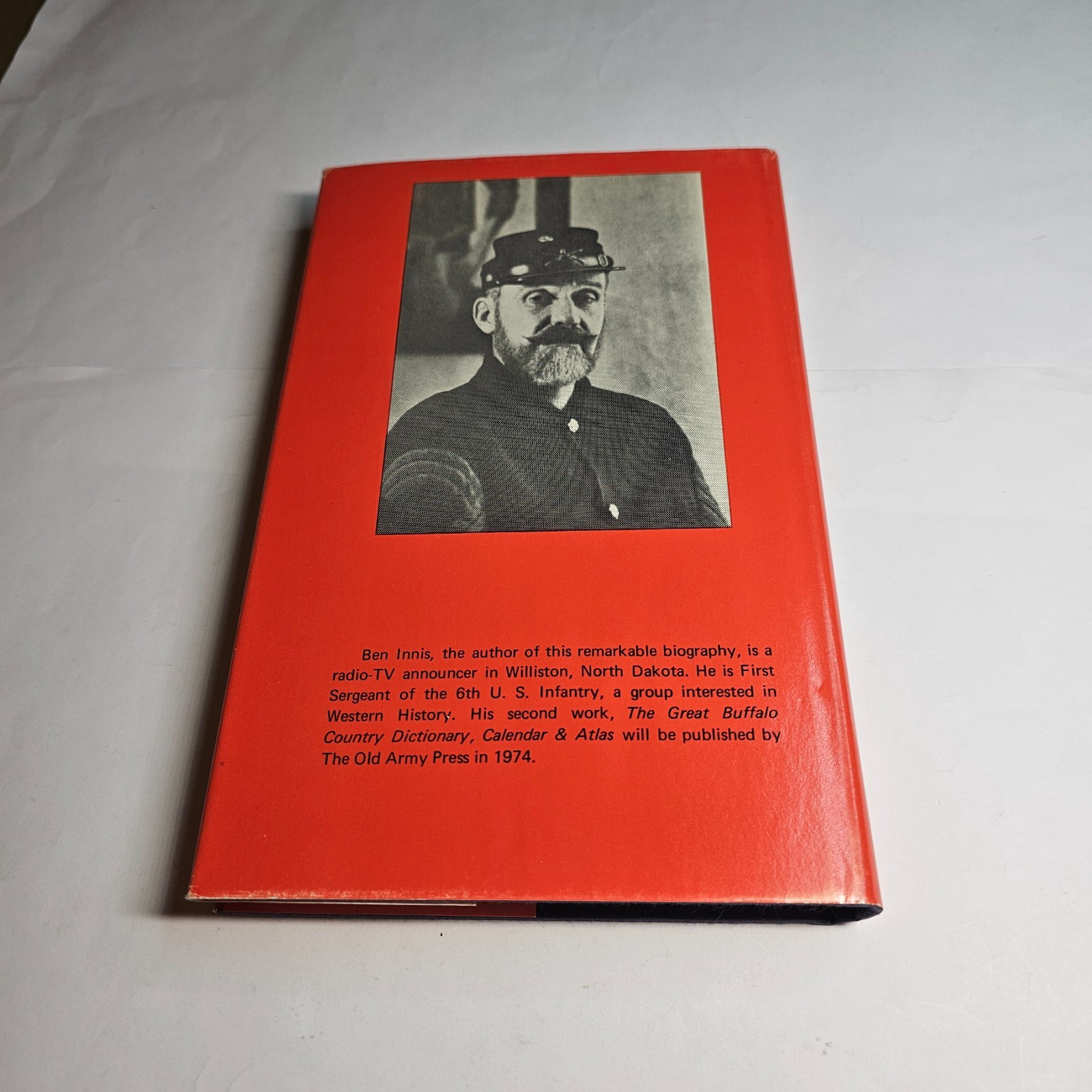 AUTHOR INSCRIBED 1ST EDITION? “BLOODY KNIFE” CUSTER’S SCOUT BOOK WILLISTON ND