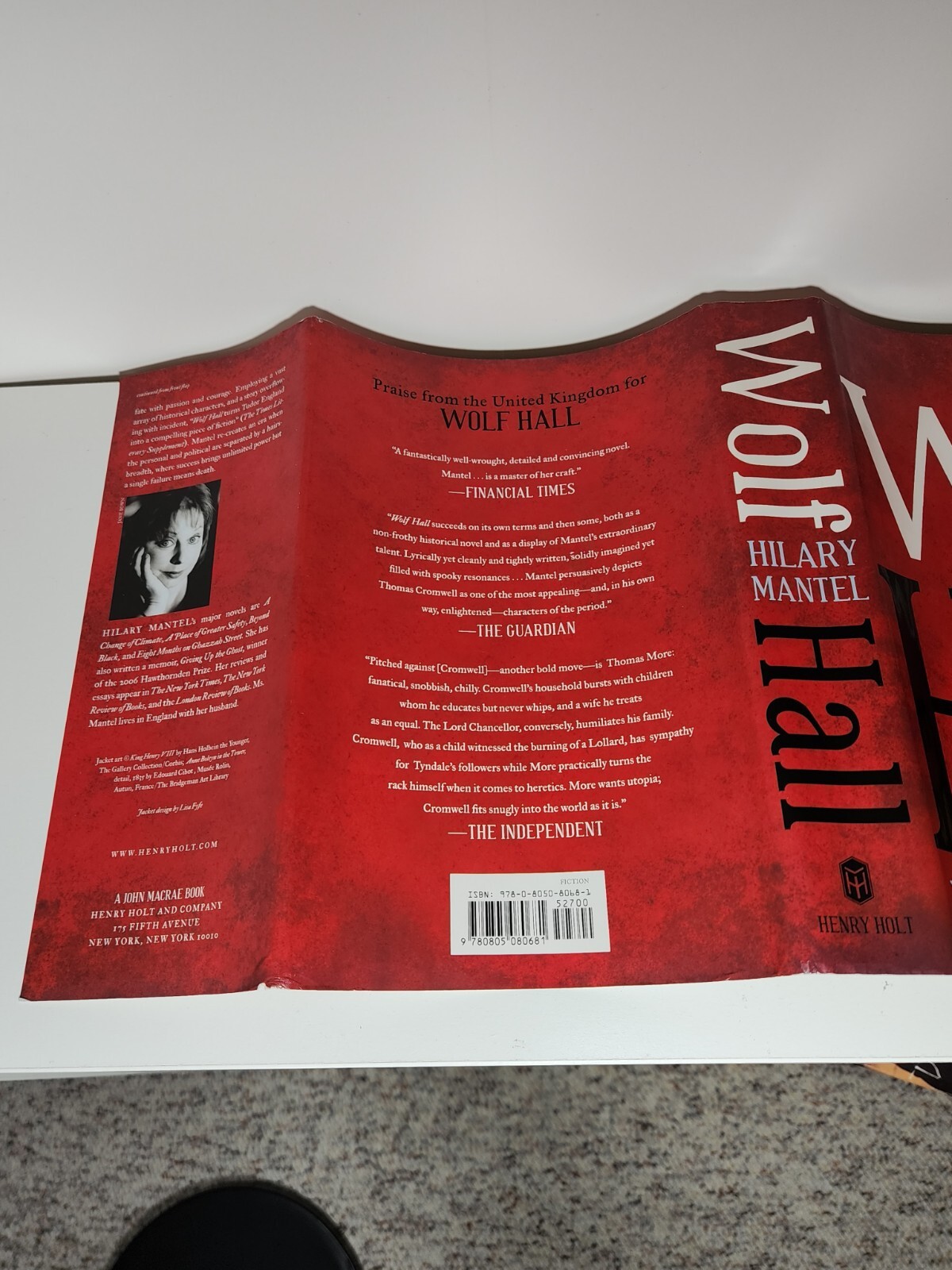 Hilary Mantel / Wolf Hall / First US Edition/Printing Book