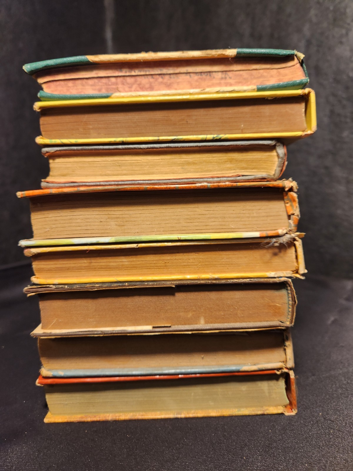 VINTAGE SET OF 8 Kid/Teen/Young Adult Novels – Various Authors – Large Text
