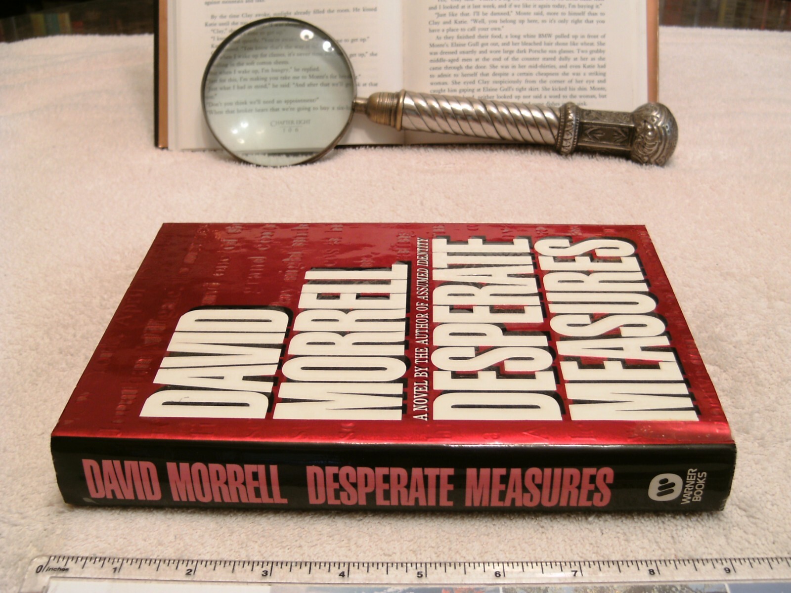 David Morrell *DESPERATE MEASURES* HC/DJ 1st Edition – 1st Printing
