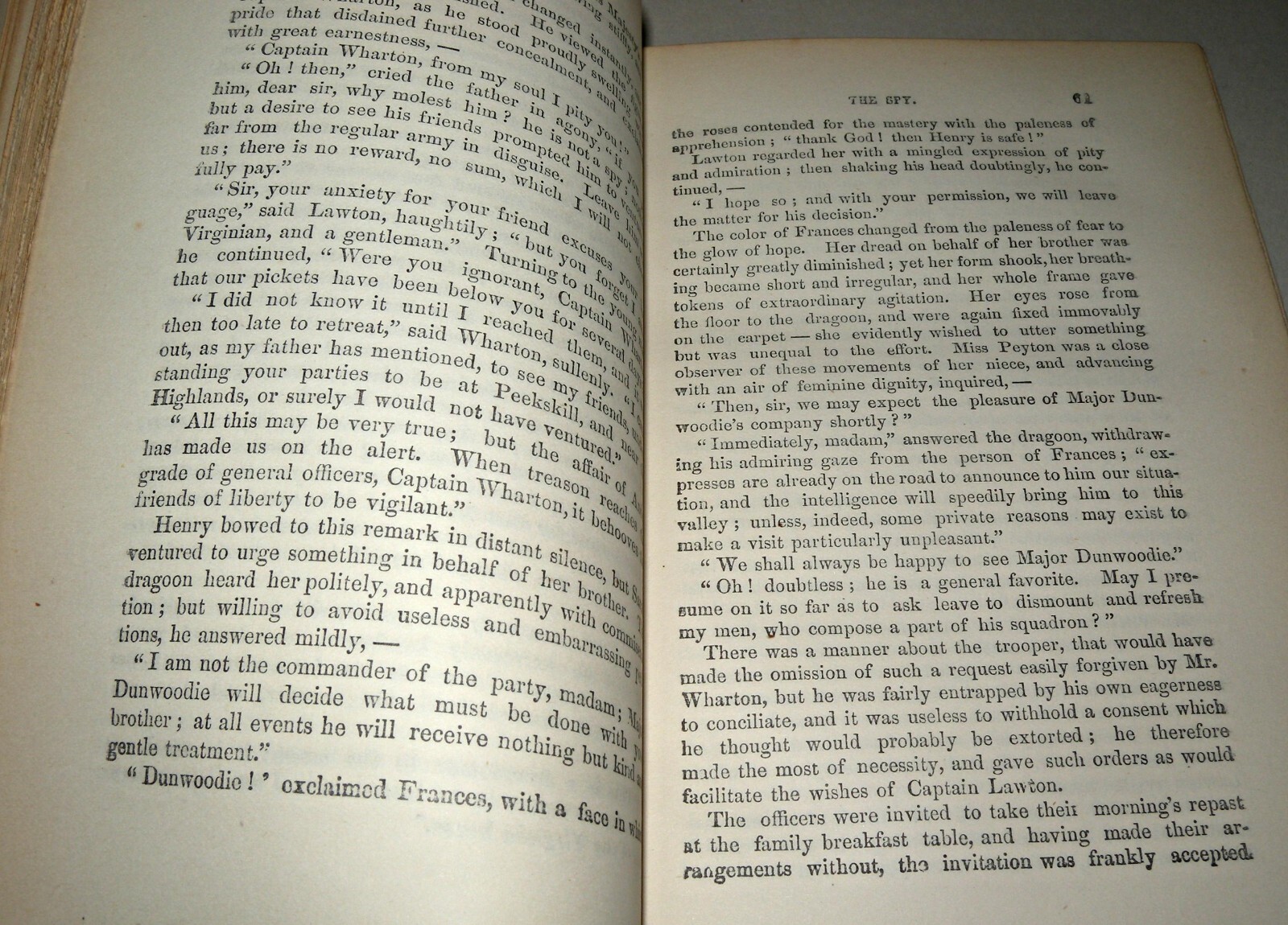 The Spy J. Fenimore Cooper, 1888 Hardback, George Routledge And Sons