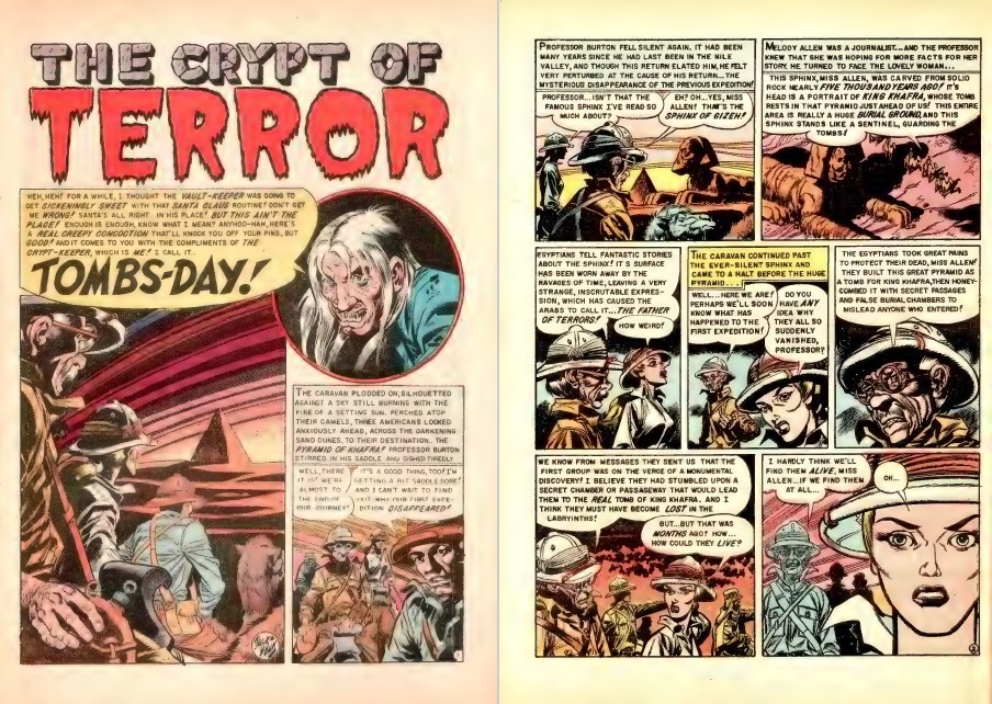 29 old Issues The Vault of Horror Magazine (1950-1955) – Scary & Eerie on DVD