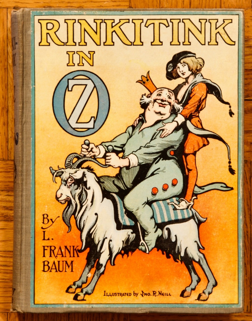 1916 1st HC; Rinkitink in Oz by L. Frank Baum/John R. Neill-The Reilly & Lee Co.