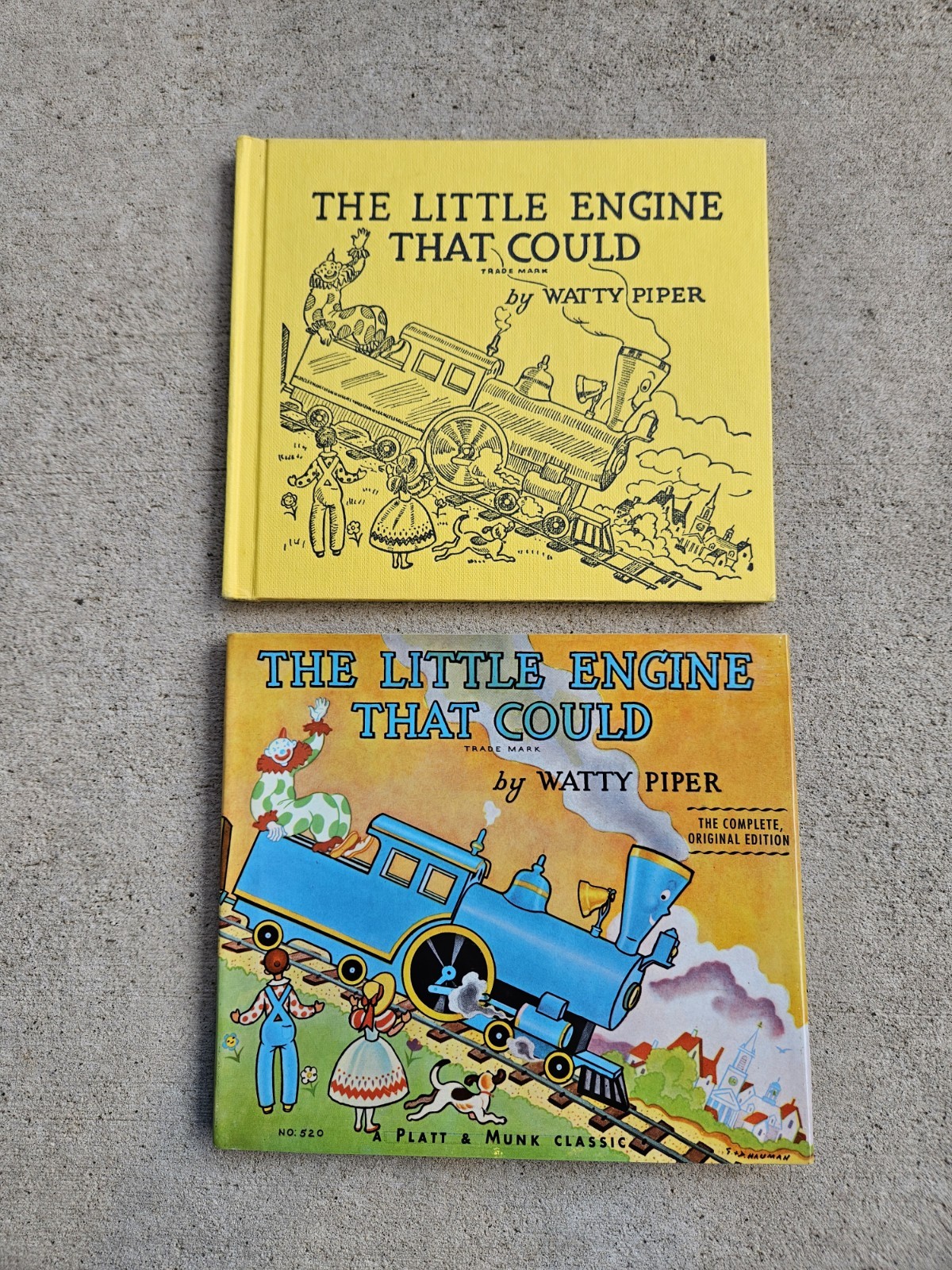 Vintage 1960’s The Little Engine That Could Slip Cover Reinforced Binding