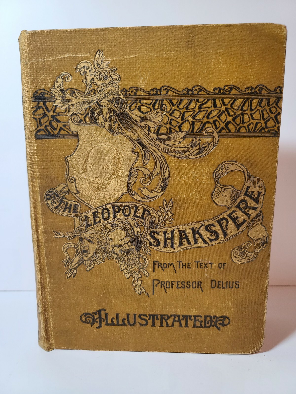 Vintage Antique Book 1890s The Leopold Shakespere Shakespeare Illustrated Plays