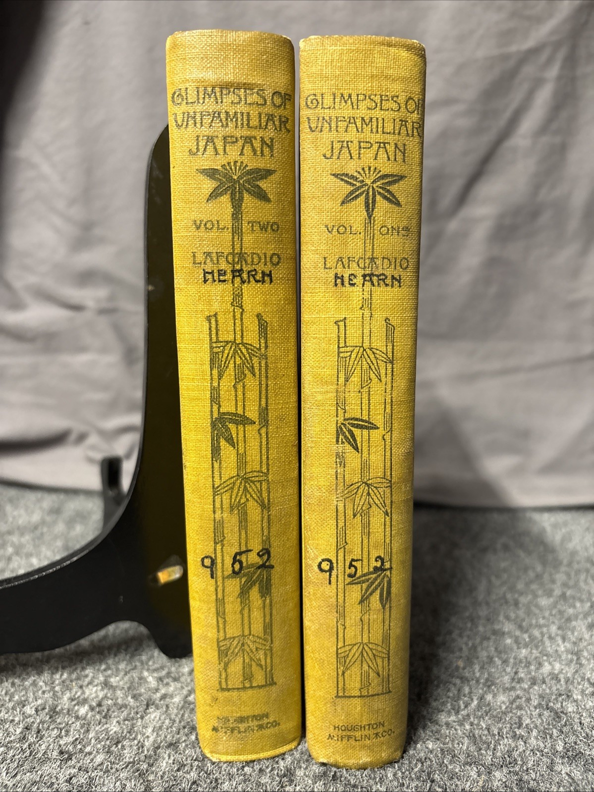 Lafcadio Hearn Glimpses Of Unfamiliar Japan 1st Ed 1894 Complete Library Bound