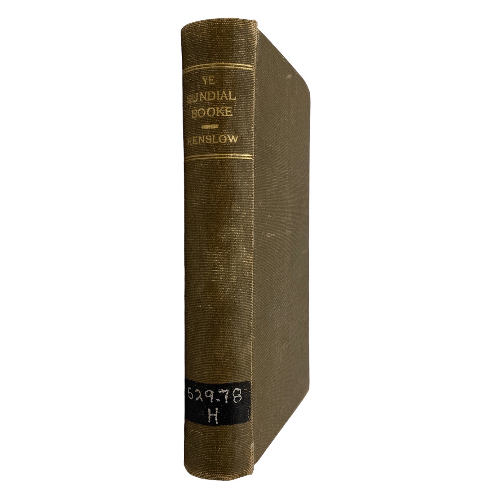 Ye Sundial Booke Poetry Book By T. Geoffrey W. Henslow 1914 London Edward Arnold
