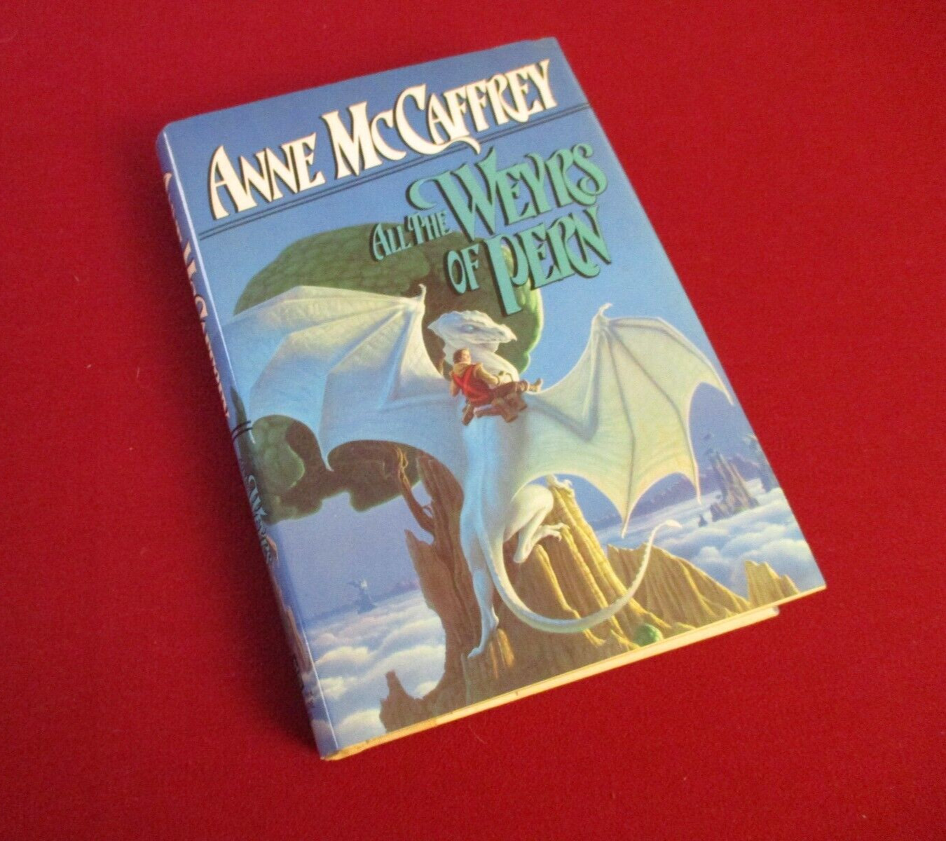 All the Weyrs of Pern by Anne McCaffrey (1991) Signed by Artist Michael Whelan