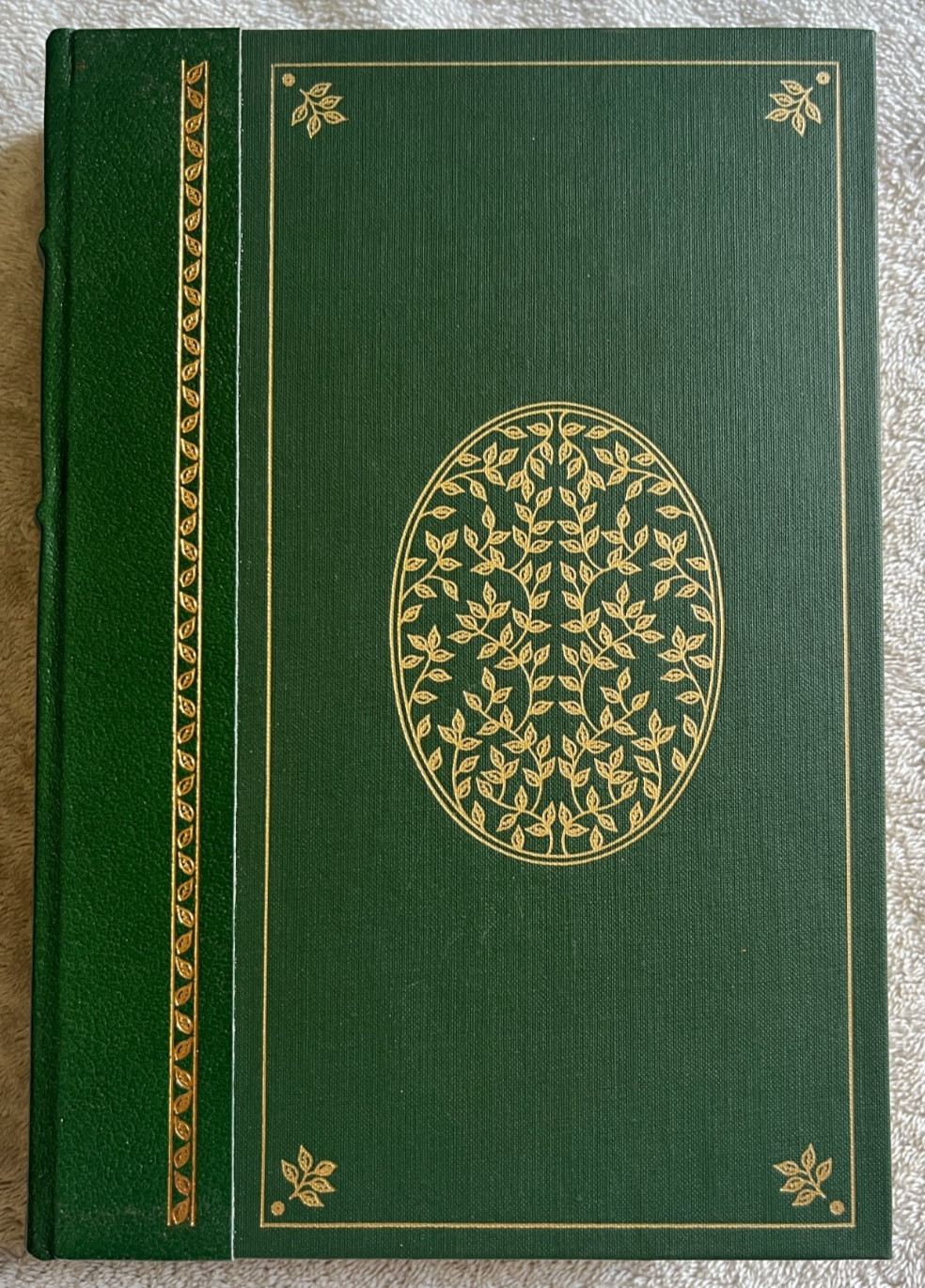 Leaves of Grass book Walt Whitman Franklin Library 1979 poetry literature gilt