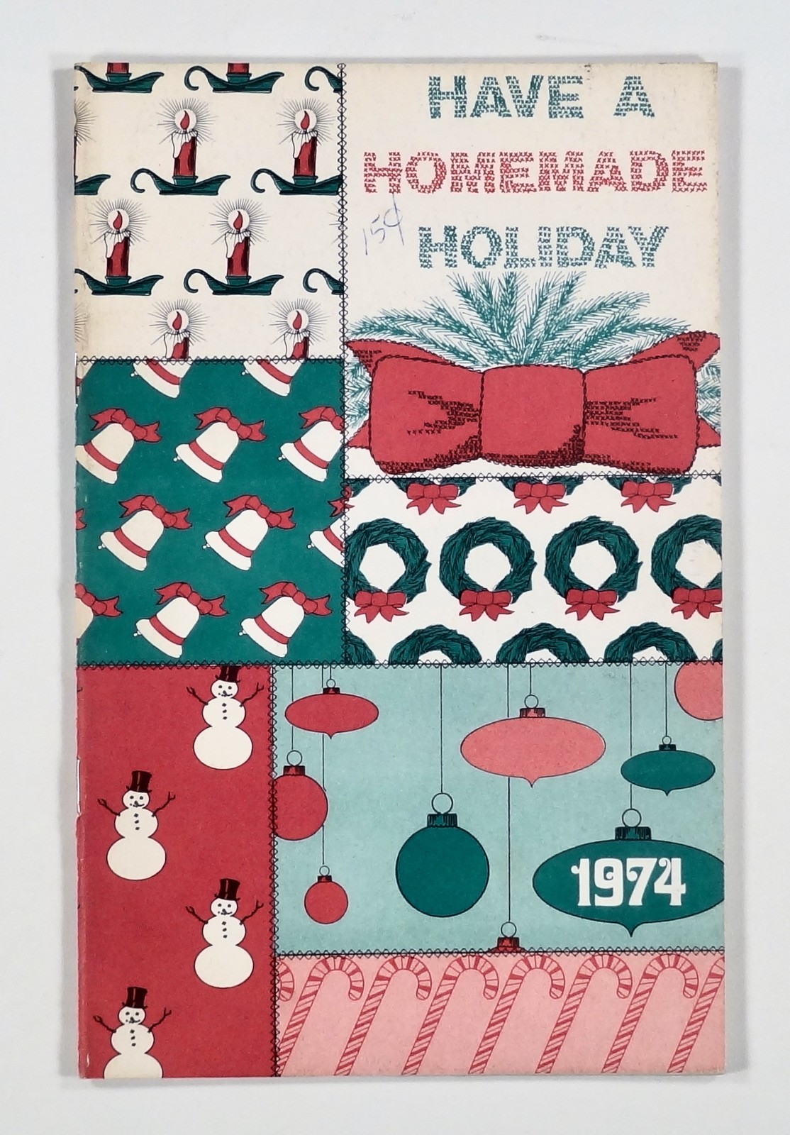 1974 MichCon cookbook HAVE A HOMEMADE HOLIDAY utility company promo COOKIES
