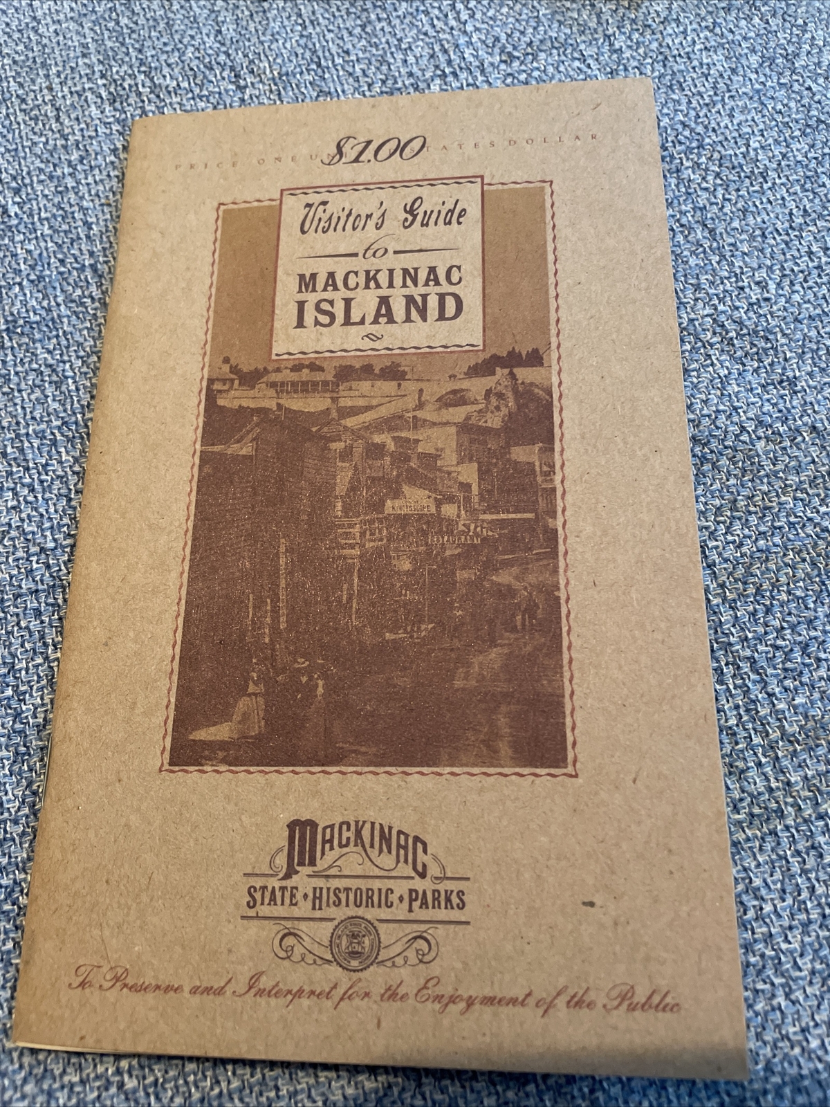Vintage “Visitors Guide To Mackinac Island” Pamphlet 32 Pages 1988