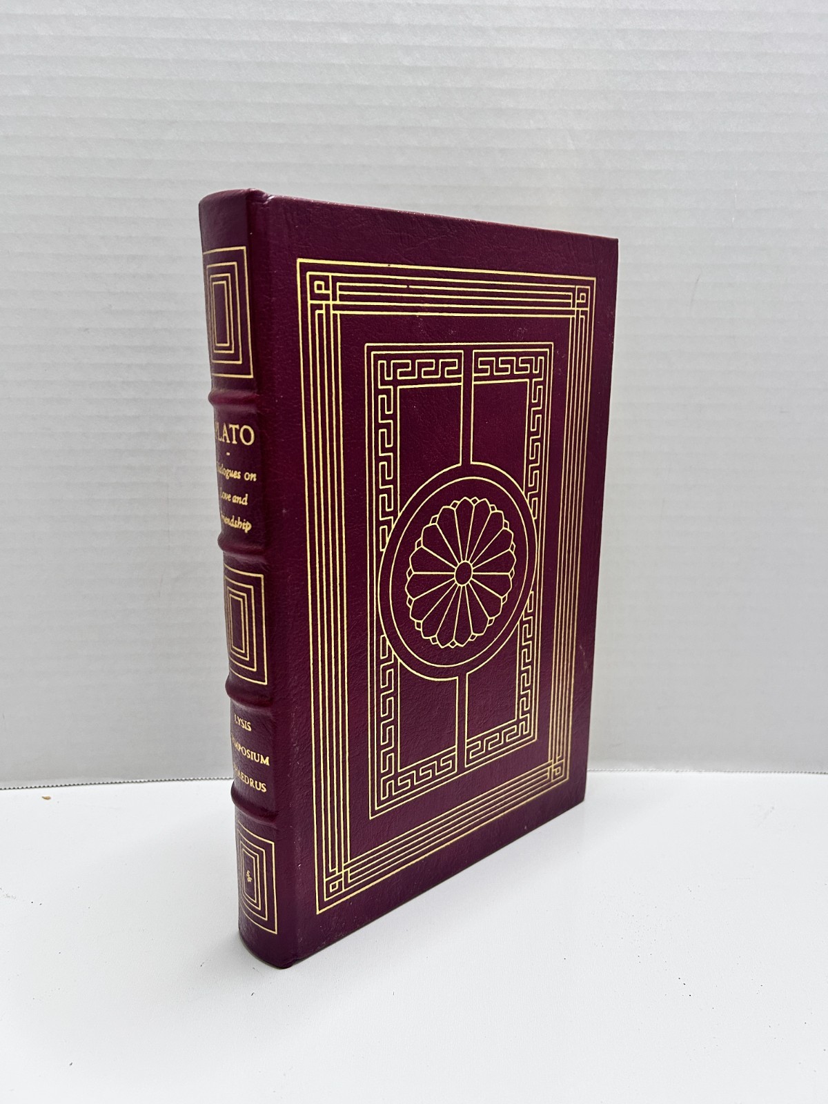 PLATO: Dialogues on Love and Friendship – Easton Press *Collector’s Edition*
