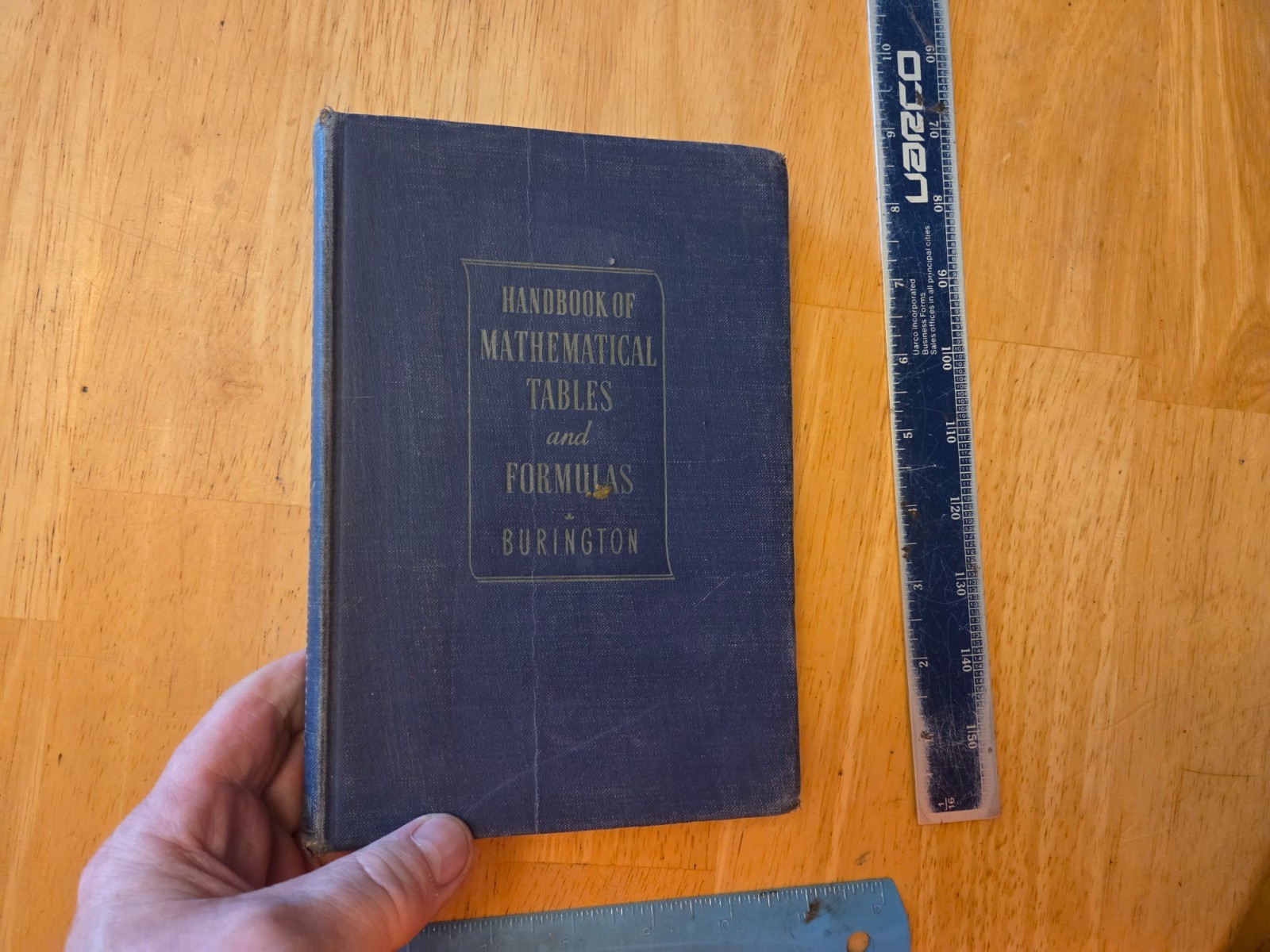Handbook of Mathematical Tables and Formulas – Burington – 1957 Hardcover
