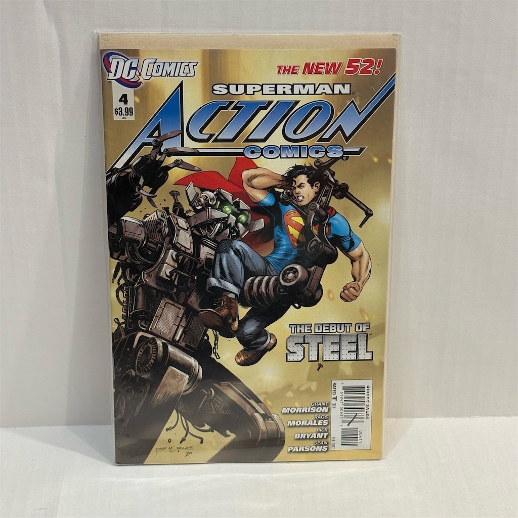 DC Comics Action Comics Vol 2 #4 (2012) The New 52 Superman Direct Ed.