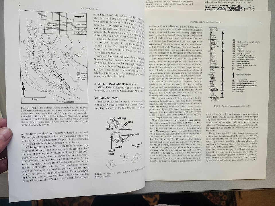 Philip J. Currie & Others Cretaceous Dinosaur Fossil +MORE Reprint Collection !!