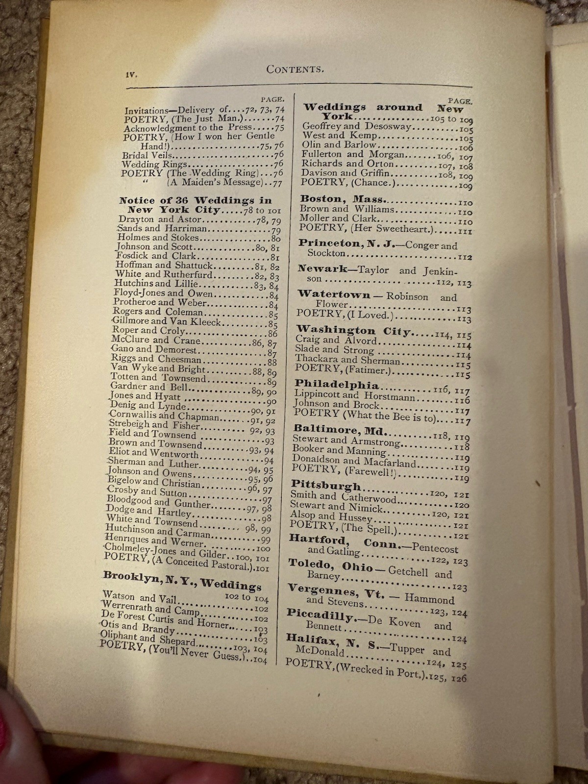 Antique 1880 Wedding Etiquette and Usages of Polite Society Dempsey & Carroll NY