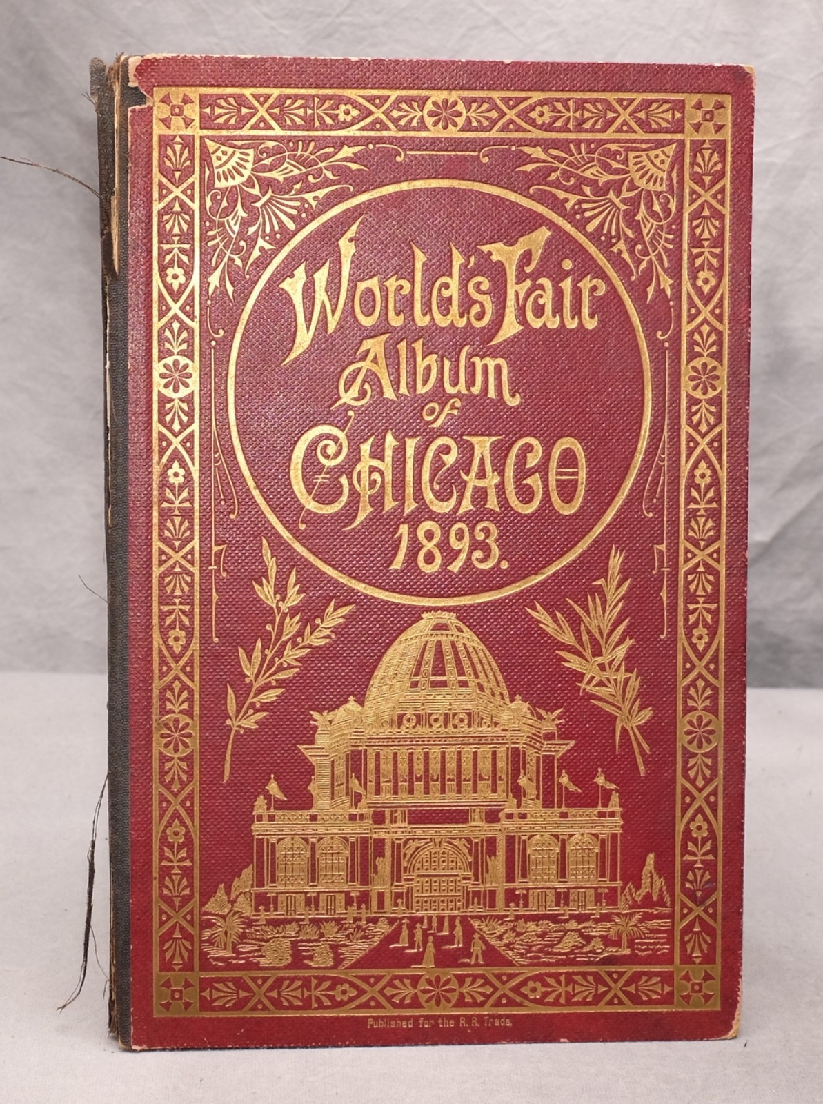 World’s Fair Album of Chicago 1893 – Illustrated Picture Guide – FREE SHIPPING