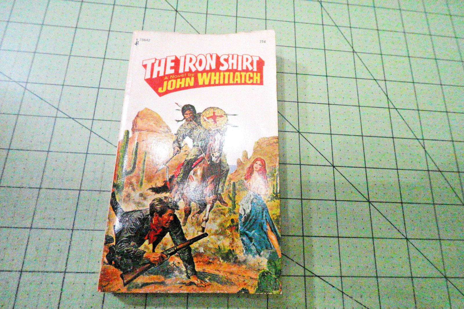 THE IRON SHIRT BY JOHN WHITLATCH 1973 VINTAGE POCKET BKS ACTION ADVENTURE GGA
