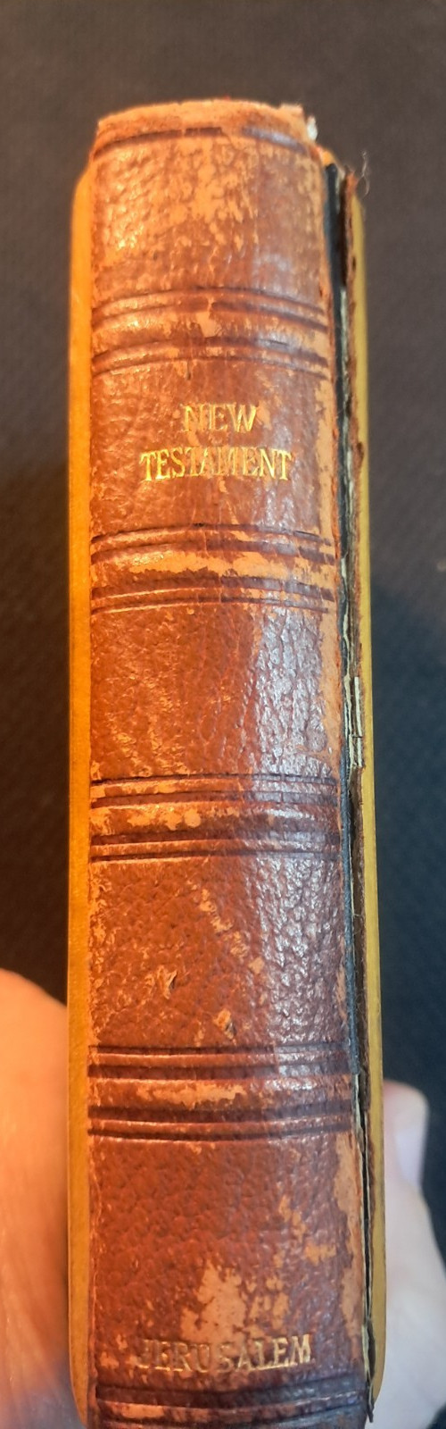 VTG Miniature New Testament Oxford University Press, Oliver Wood?? cvrs AS IS