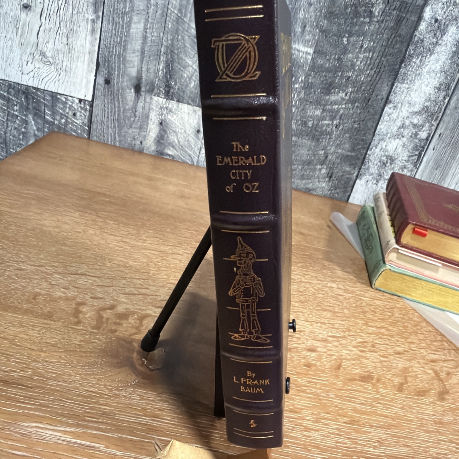 Easton Press The Emerald City Of Oz By L. Frank Baum Leather bound! Rare Find