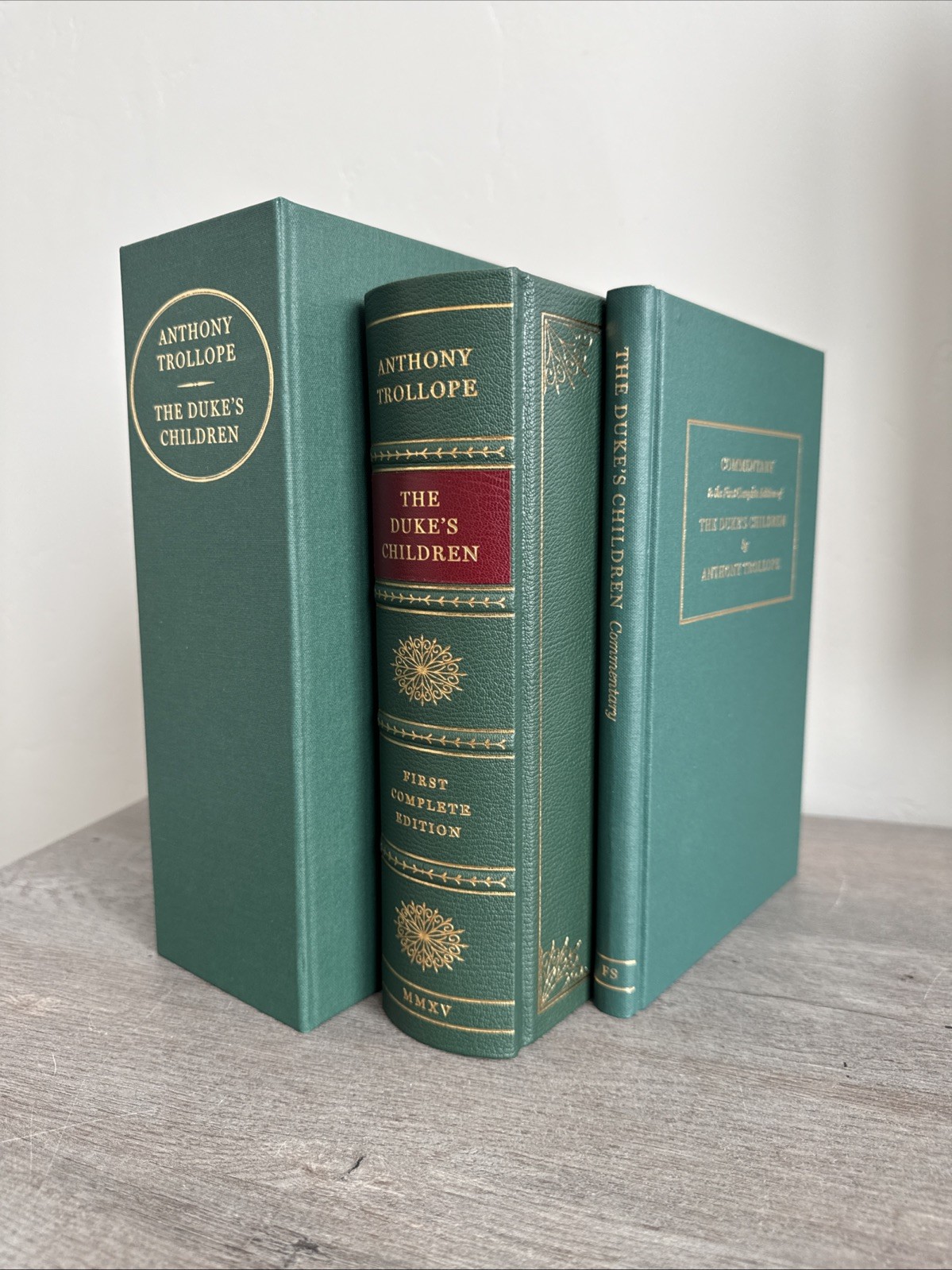 Folio Society The Duke’s Children Anthony Trollope Limited Edition #342 Like New