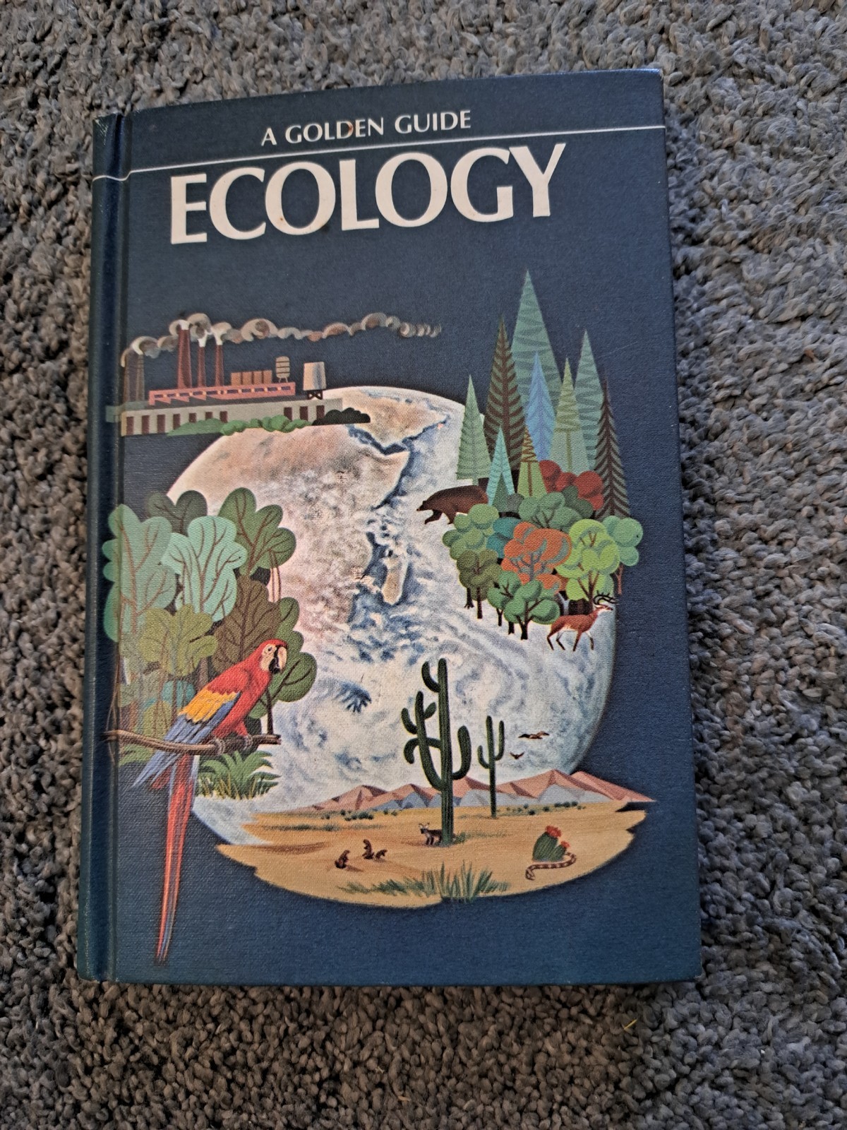 A Golden Guide Ecology 1973 Golden Press Hardcover
