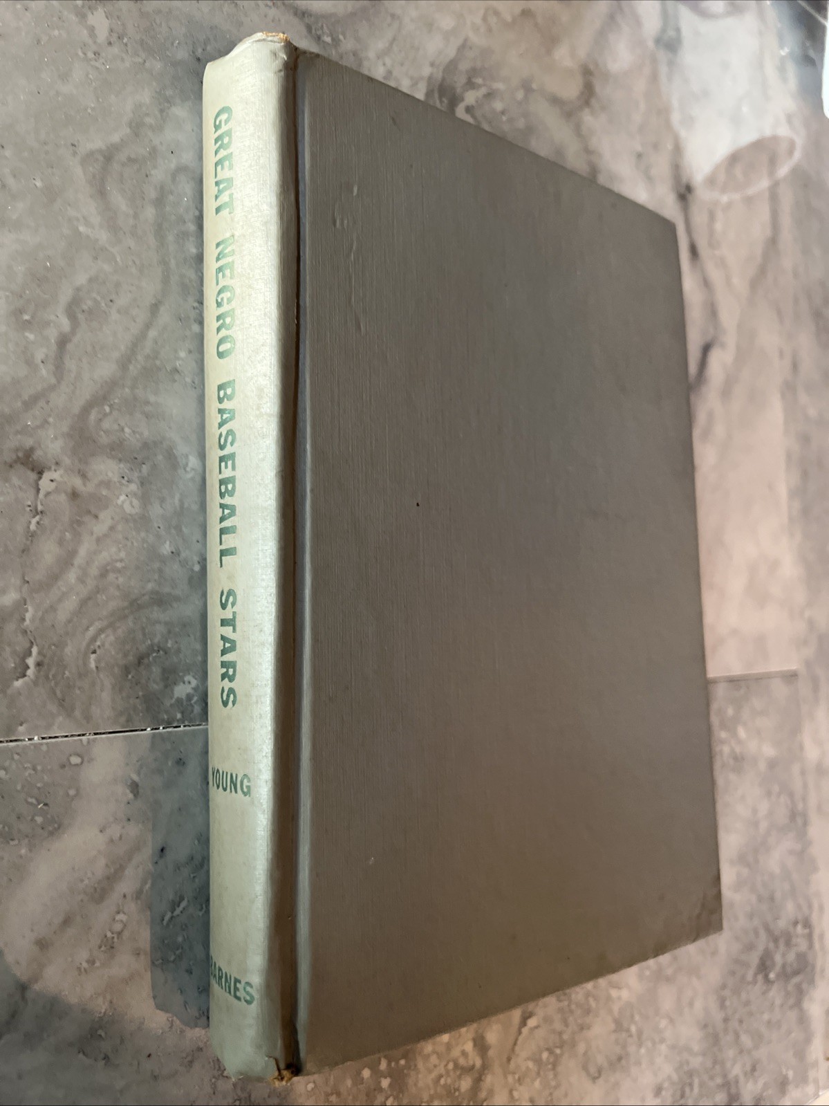 Vintage Sports Book Great Negro Baseball Stars Major League Color Barrier 1953