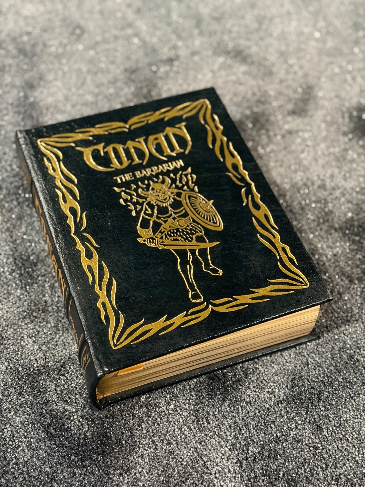 Conan The Barbarian Leather Bound by Robert E Howard Easton Press