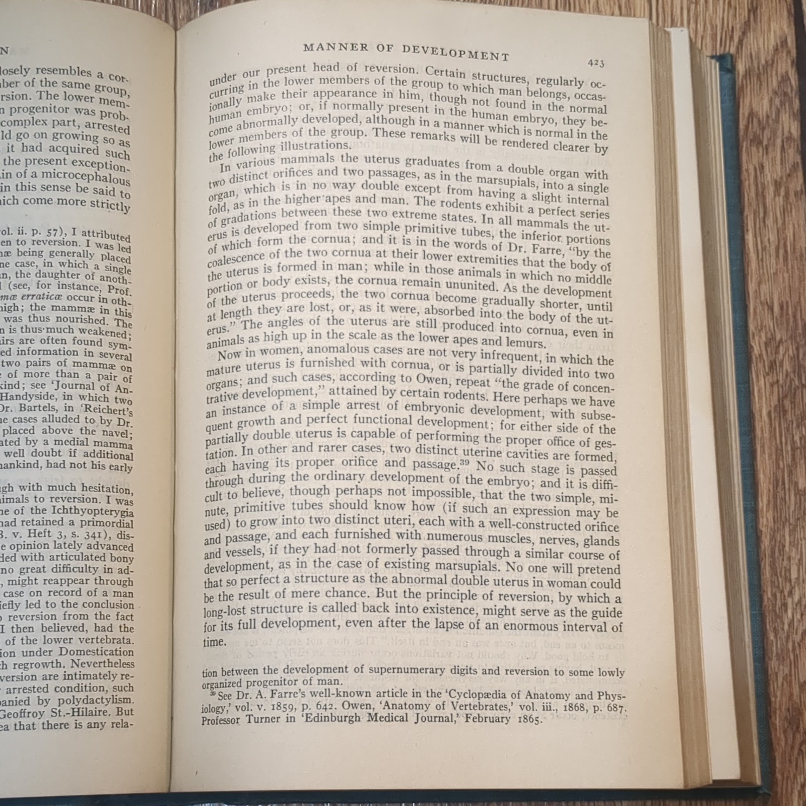 Charles Darwin The Origin of Species & The Descent of Man Hardcover Book 6th Ed