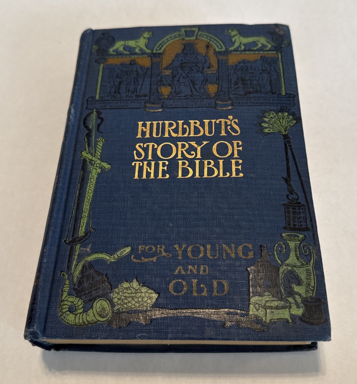 VTG Hurlbut’s Story Of The Bible For Young And Old Religious Christianity
