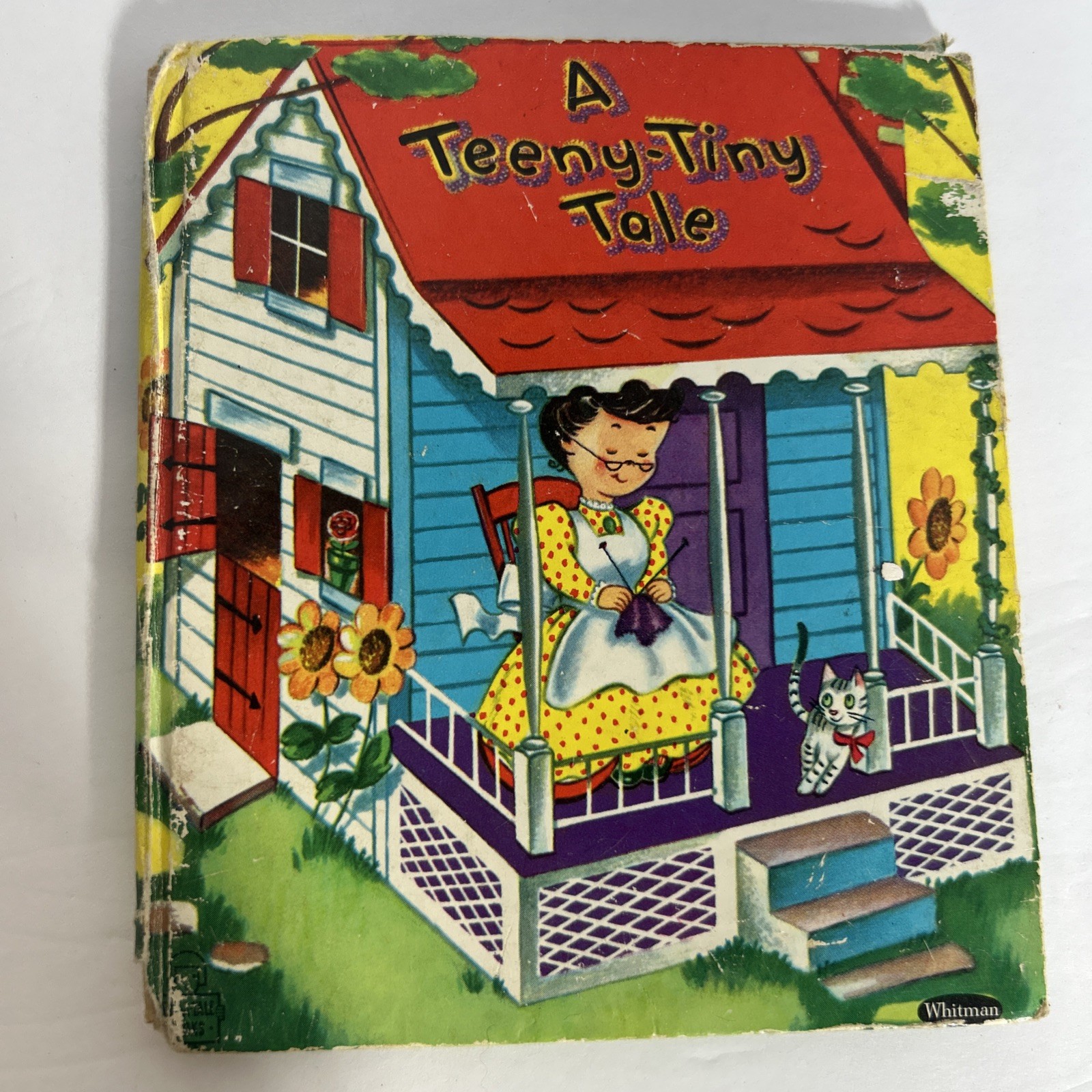 Vintage Tell-A-Tale Book, Whitman Publishing, “A Teeny-Tiny Tale” 1955