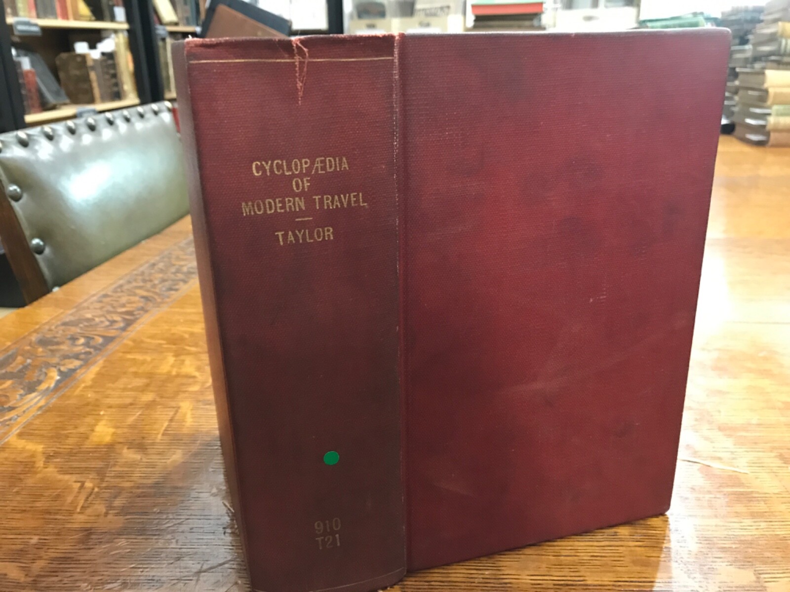 1869 Cyclopaedia of Modern Travel: A Record of Adventure Exploration & Discovery
