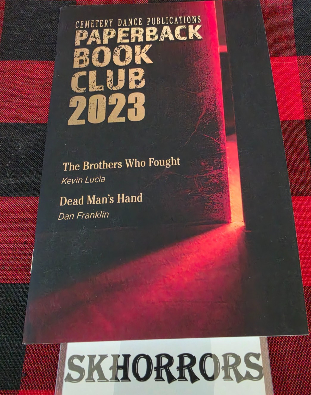 2023 CD Horror Paperback Book Club 2023 Lucia Franklin signed chapbook