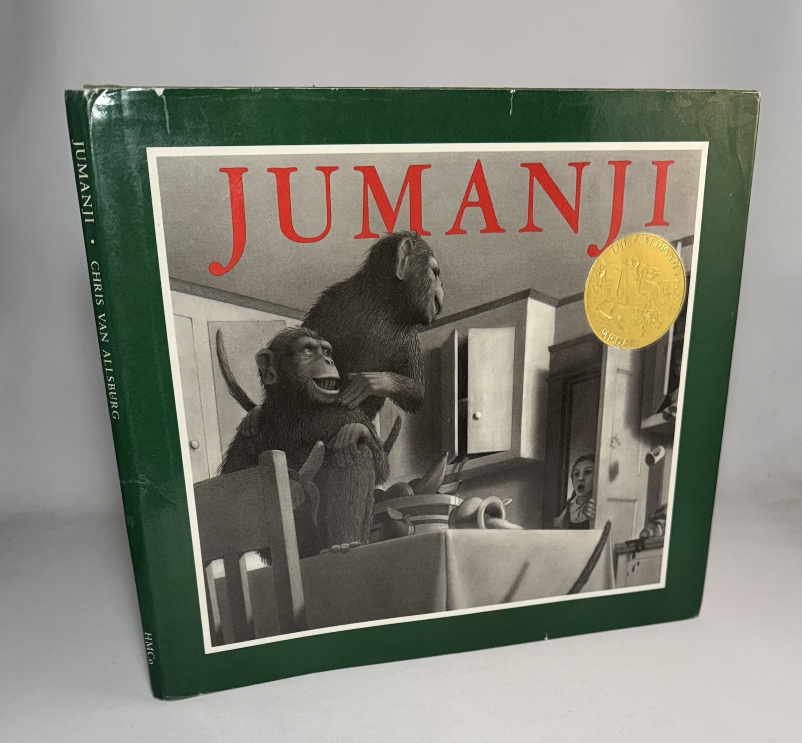 Jumanji-Chris Van Allsburg-SIGNED-INSCRIBED-First/1st Edition/8th Printing-RARE!