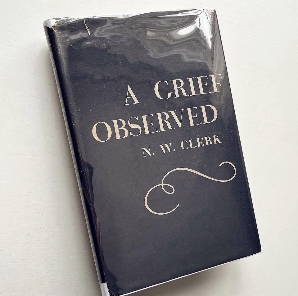 C.S. Lewis (N.W. Clerk), “A Grief Observed,” 1963. First US Ed. Autographed.